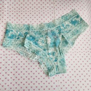 VS THE LACIE Floral Lace Cheeky Panty XL